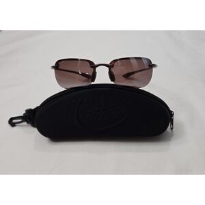 Maui Jim Sandy Beach MJ Sport MJ-408-10 Brown Tortoise Polarized Sunglasses EUC